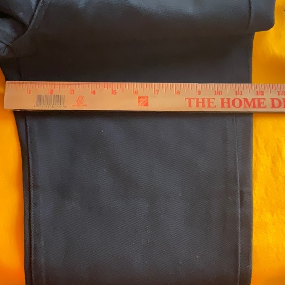 WE WORE WHAT Black Cut Out Straight Twill Denim Size 28, NWT - Picture 11 of 16